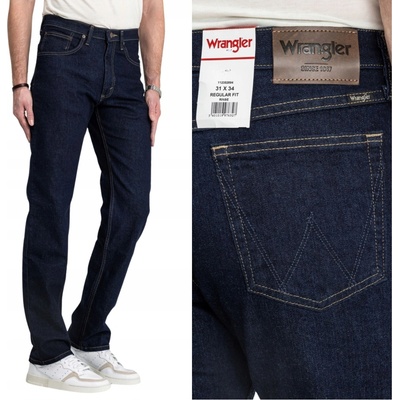 Wrangler regular pánske jednoduché džínsy