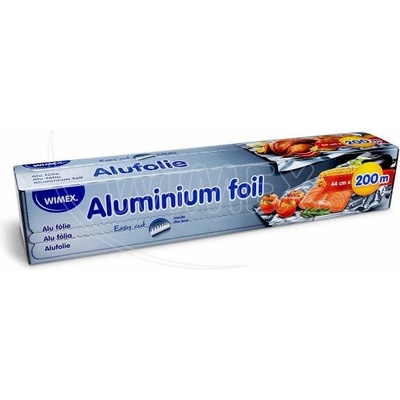 Alu fólie 11µm 44cm x 200m v řezacím boxu [1 ks]