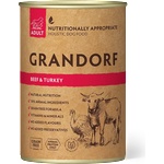 Grandorf Beef & Turkey Adult - Хипоалергенна мокра храна за кучета с говеждо и пуешко 400 гр
