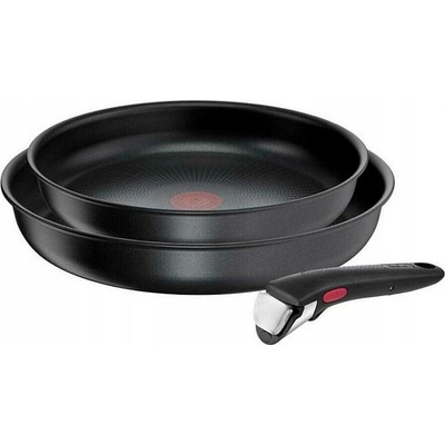 Sada pánví Tefal Ingenio Daily Chef L7629553, černá, 3 kusy