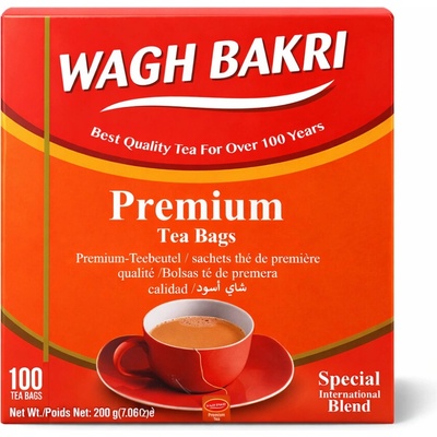 Wagh Bakri Prémiový Černý Čaj 100 Sáčků