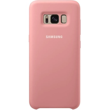 Samsung Оригинален Силиконов Калъф за SAMSUNG S8 Silicone Cover Case Ef-Pg950tp, Розов (Ef-Pg950tpegww)