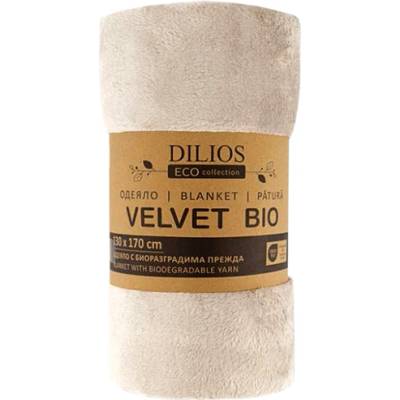 DILIOS ОДЕЯЛО velvet bio 130х170см ТАУПЕ (1000021812)