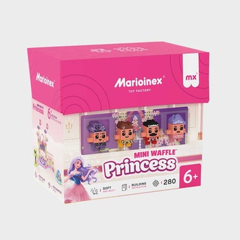 Marioinex Мини вафлен конструктор Marioinex " Замъкът на принцесата" , 280 части (905 784)