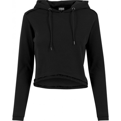 Urban Classics Ladies Cropped Terry Women Hoody red