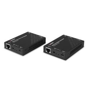 LINDY Extender HDMI & IR over IP, 150 m, (предавател и приемник) 38398 (38398)