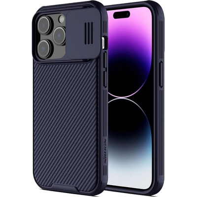 Nillkin Кейс Nillkin със защита за камера, Camshield Pro PC+TPU, за Iphone 14 Pro, Мастилено лилав (4266)