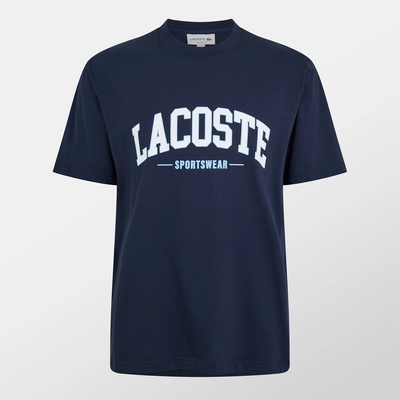 Lacoste Тениска Lacoste Big Logo T-shirt - Navy 166