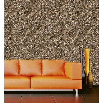 DIMEX ART s. r. o Луксозна флизелинова тапета златен флорален абстракт