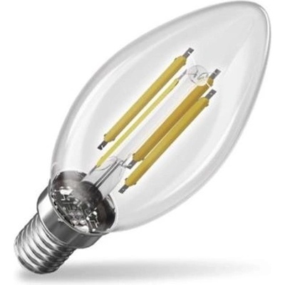 Emos LED žárovka Filament svíčka A CLASS / E14 / 3,8 W (60 W) / 806 lm / teplá bílá