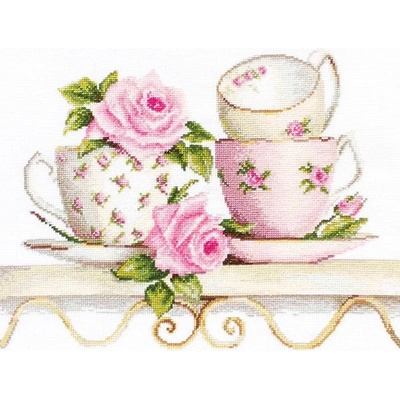 Luca-S Чаени чаши - гоблен със схема bА2327