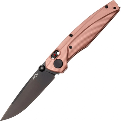 ANV Knives EDC zavírák A100 AL - DLC, ALock, Aluminium Rose Gold A100-034 - Elmax
