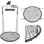 Malatec Градинска люлка тип гнездо, 100 см, 120 кг, Malatec HB9966 (HB9966)