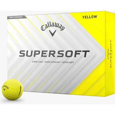 Callaway Supersoft žluté 12 ks – Zbozi.Blesk.cz