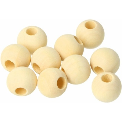 Natana macrame korálka s veľkou dierkou 20 mm 10 kusov
