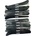 KIEPE Professional Clips Black 120 mm 12 ks