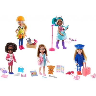 Barbie Chelsea v povolání Stavitelka