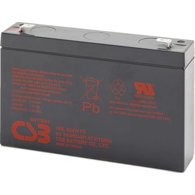 EATON 6V 9 Ah BAT-CSB-6V-9Ah