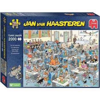 Image 1 of Jumbo Пъзел Jumbo от 2000 части - Котешка феерия (1110100033)