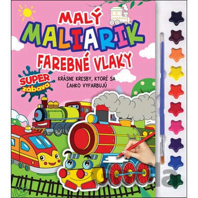 Malý maliarik Vlaky - Foni book