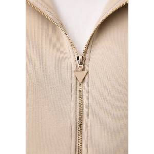 GUESS суичър с цип и качулка дамски с вискоза VICTOIRE (W6BQ12.K6058)
