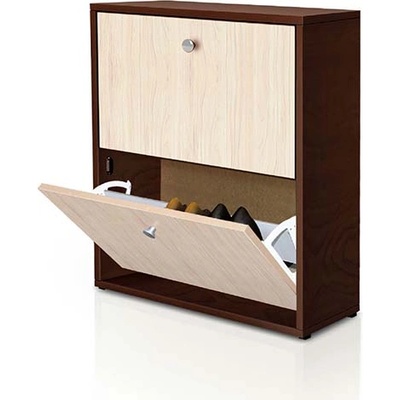 Bogdan Furniture G Шкаф за обувки Мебели Богдан 210-bm, венге и астра