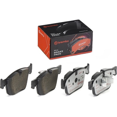Sada brzdových platničiek, vždy 4 kusy v sade BREMBO P 61 135X (P61135X)