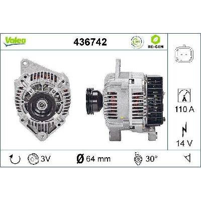 generátor VALEO 436742 436742