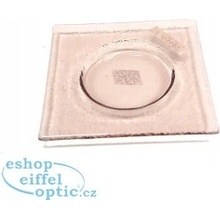 IN-spirace Sklo čtverec ROUND lila 11,5x11,5x1 cm