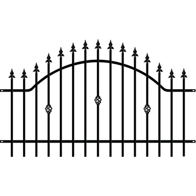 POLARGOS Оградна система polis (цената е за пълен комплект 2 метра ограда готова за монтаж) (polis.120.1)