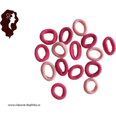 Vlasové gumičky 15 ks