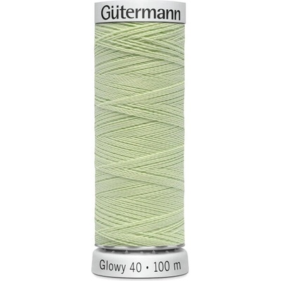 Vyšívacia niť svietiaca v tme Gütermann Glowy 40 100 m Farba: 709808-7