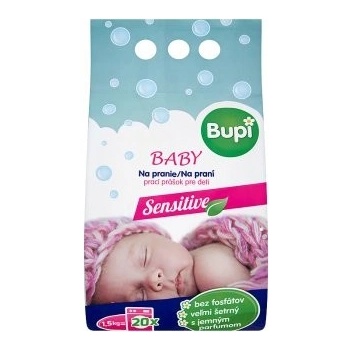 Bupi Baby Sensitive prací prášok pre deti 20 PD 1,5 kg