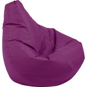Pufrelax Пуф круша за деца 4-14 г. , 160л. , Nirvana Light - Teteron Pink, За открито, Перящ се калъф, Пълнеж от Полистиролни перли