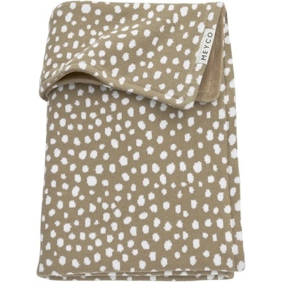 Meyco Deka samet Cheetah Taupe