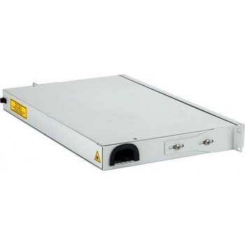 MICOS Telecom Division Оптичен панел за 12 симплексни SC адаптера, 1U, въртящ се, светло сив, MICOS (ORMPV-1U-12xSC)