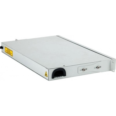 MICOS Telecom Division Оптичен панел за 12 симплексни SC адаптера, 1U, въртящ се, светло сив, MICOS (ORMPV-1U-12xSC)