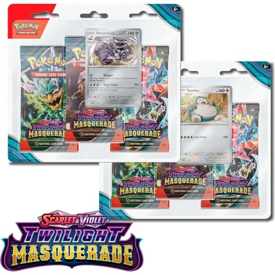 Pokémon TCG Twilight Masquerade 3-Pack Blister booster