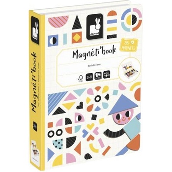 Janod Magnetibook Moduloform Магнитна книга за деца