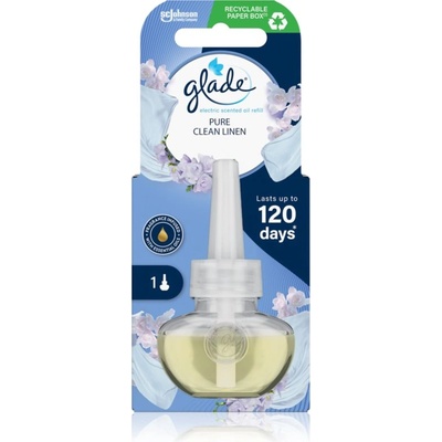 Glade Pure Clean Linen пълнител за електрически дифузер 20ml