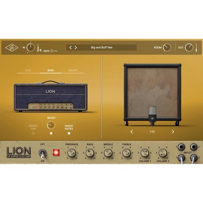 Universal Audio Lion '68 Super Lead Amp el. licence