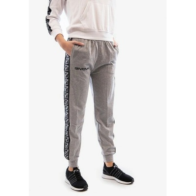 Pantalone Terry Band sv.melanžová šedá