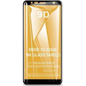  9D Стъклен Протектор Huawei P40 Lite Tempered Glass Full Glue Black
