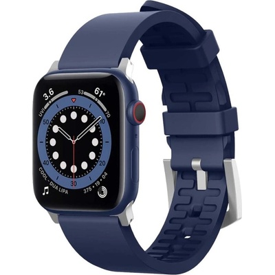 Elago Каишка Elago Watch Sport Strap, за смарт часовник Apple Watch 38/40mm, тъмносиня (EAW-BAND-40JIN)