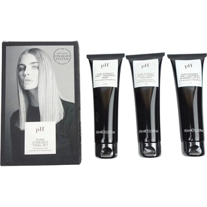 pH Laboratories pH Комплект за изправяне на коса Pure Straight Trial Kit, 3 x 60 ml - ozone