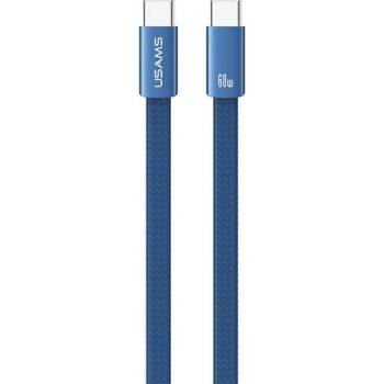 USAMS Кабел за данни USAMS U96 Type-C - Type-C, 120 см, СИНЬО ЧЕРЕН SJ783USB01 (SJ783USB01)