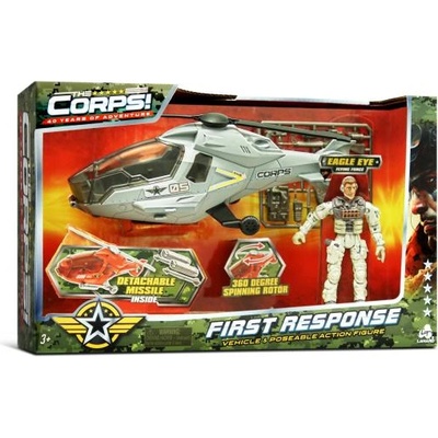 Lanard Toys The Corps! Атакуващ отряд комплект 22 см