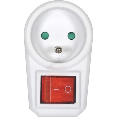 Solight P96 - контакт с ключ и изключвател (SL0633)