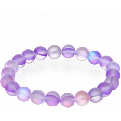 Prosperk náramek z minerálů Měsíční kámen kuličky S2733