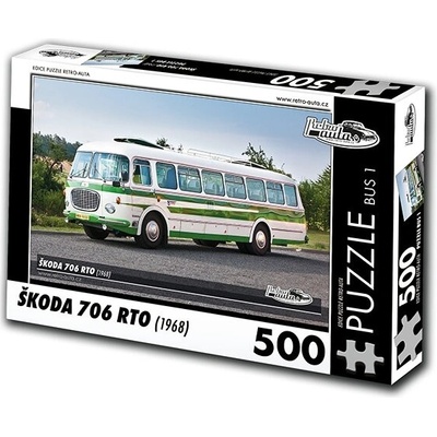 Retro‐auta Škoda 706 RTO 1968 500 dílků